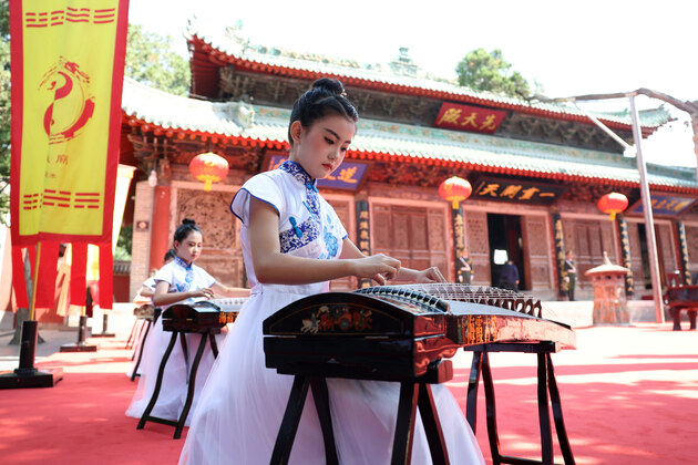 CHINA-GANSU-TIANSHUI-FUXI-WORSHIP-CEREMONY (CN)