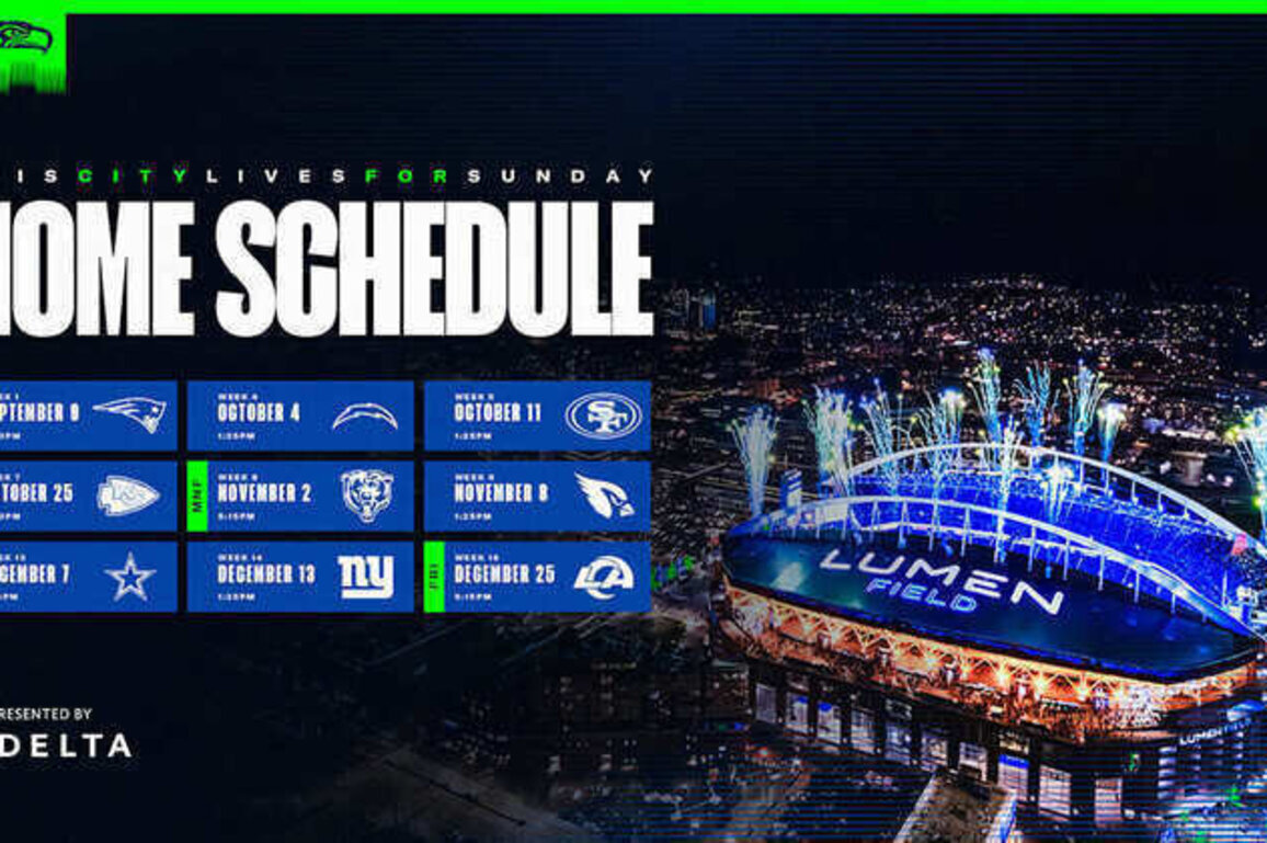 Seahawks 2026 Schedule Announced, Highlighted by Christmas Night Game