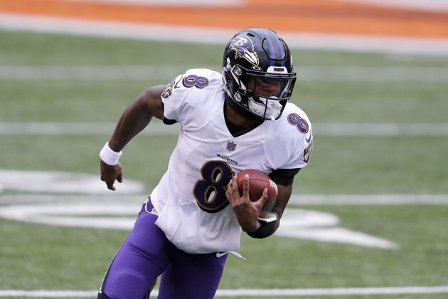 Lamar Jackson back as Baltimore preps for Browns