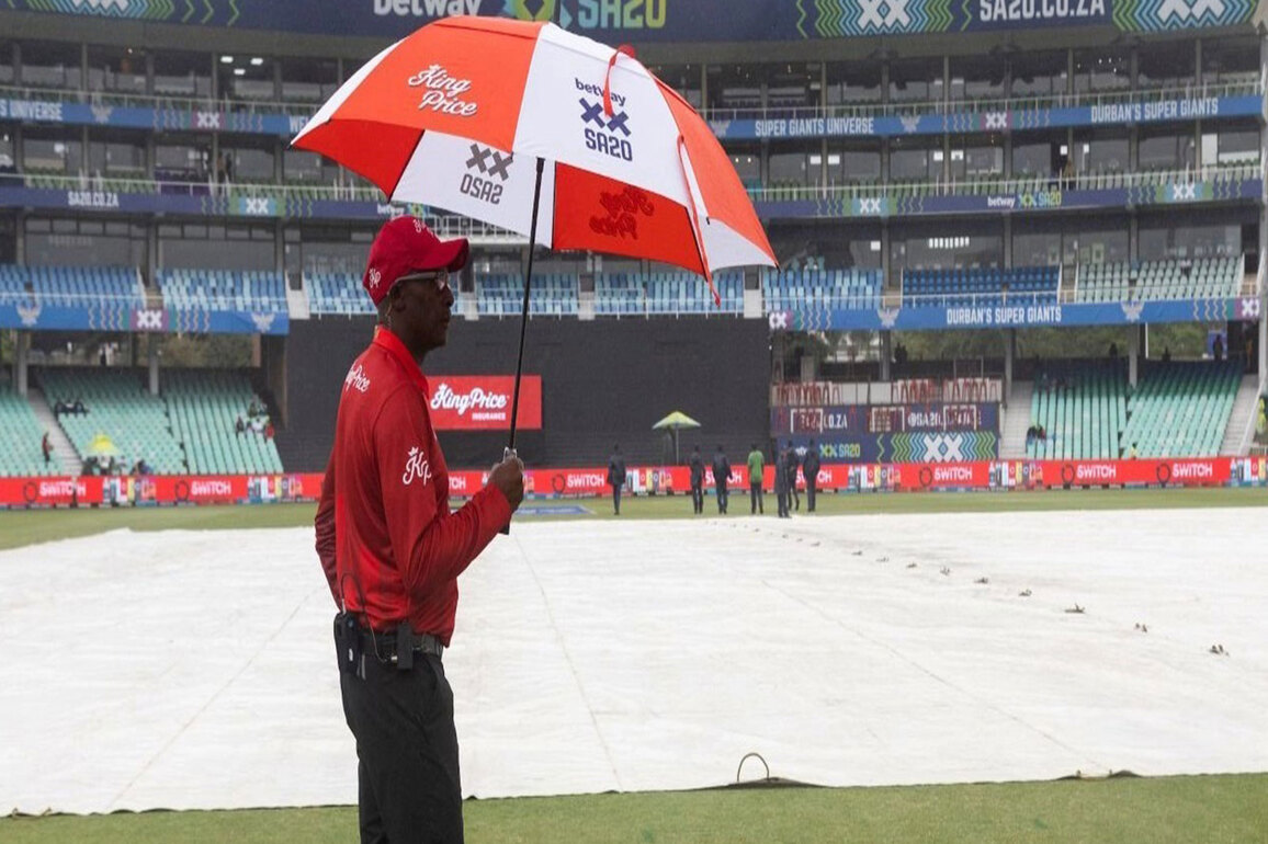 DSG, Sunrisers share points at Kingsmead after match abandoned without toss