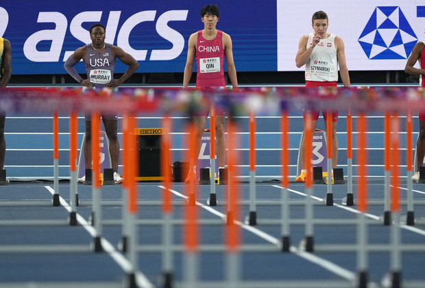 (SP)CHINA-NANJING-ATHLETICS-WORLD ATHLETICS INDOOR CHAMPIONSHIPS-60M HURDLES-MEN (CN)