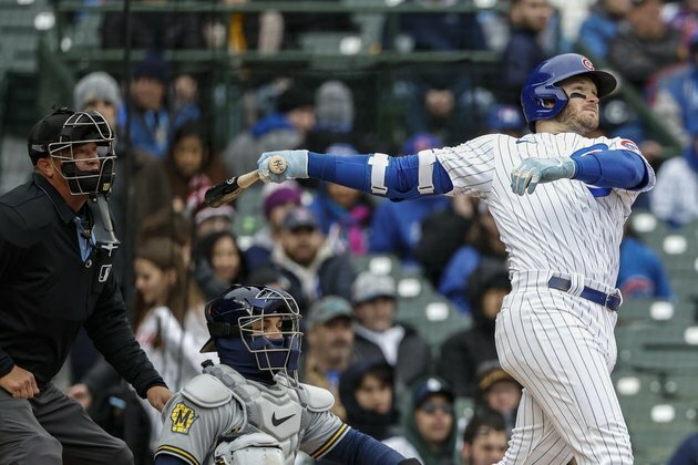 William Contreras powers Brewers past Cubs