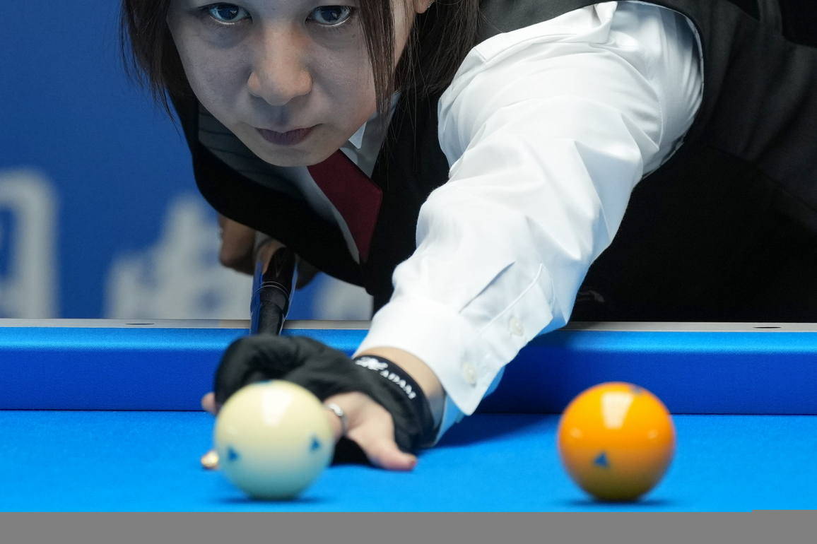 (SP)CHINA-CHENGDU-THE WORLD GAMES 2025-BILLIARDS-WOMEN'S CAROM THREE CUSHION-GOLD MEDAL MATCH (CN)