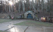 The historical entrance to MetalsTech's Sturec mine in Slovakia