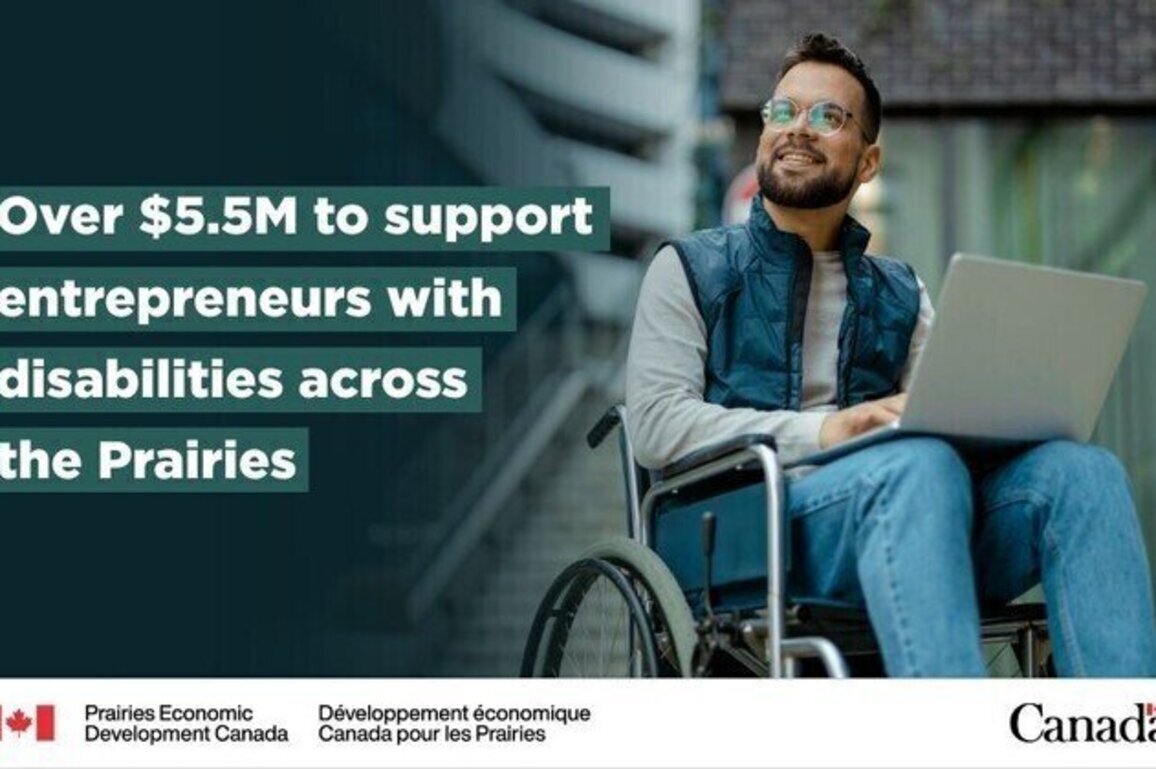 Government of Canada renews support for the Entrepreneurs with Disabilities Program in the Prairie provinces