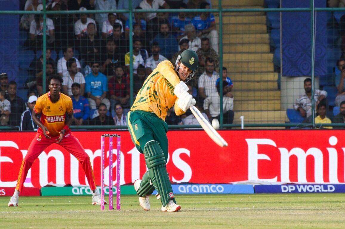 T20 World Cup: South Africa beat Zimbabwe by five wickets to stay unbeaten in tournament