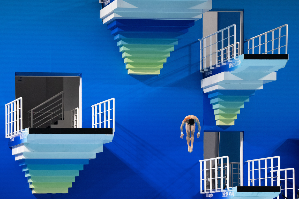 (SP)CHINA-15TH NATIONAL GAMES-DIVING-MEN'S 10M PLATFORM-FINAL (CN)