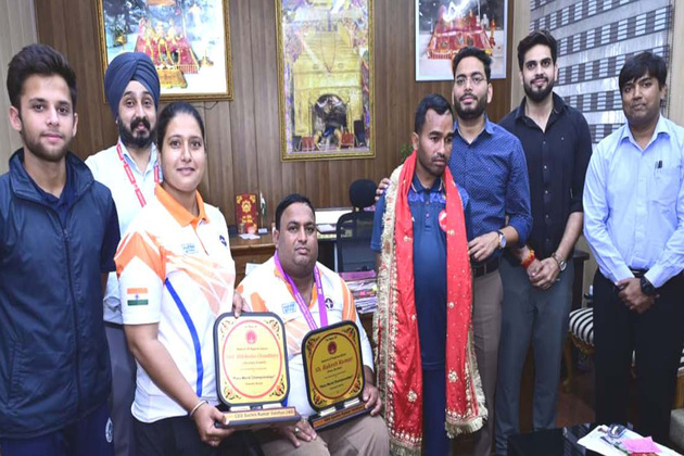 SMVDSB honours participants of Para Archery World Championship