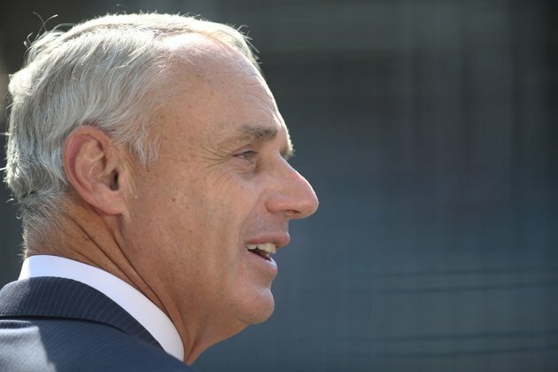 Manfred: Red Sox report coming before games resume
