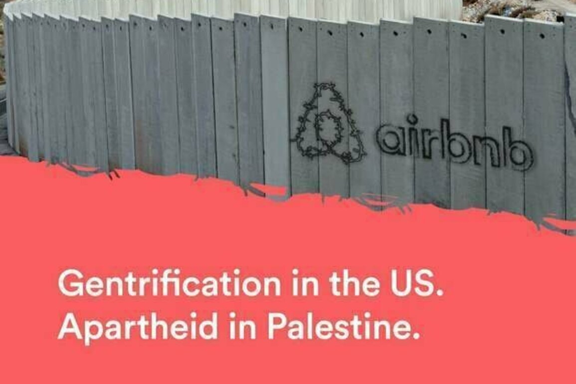 Housing Ethnic Cleansing: How Airbnb Legitimizes Occupation