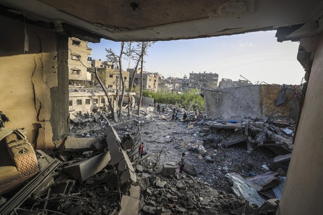 MIDEAST-GAZA-ISRAELI AIRSTRIKES-AFTERMATH