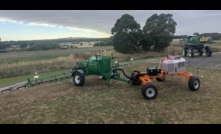  Goldacres sprayer fitted with Bilberry cameras. Image courtesy Goldacres.