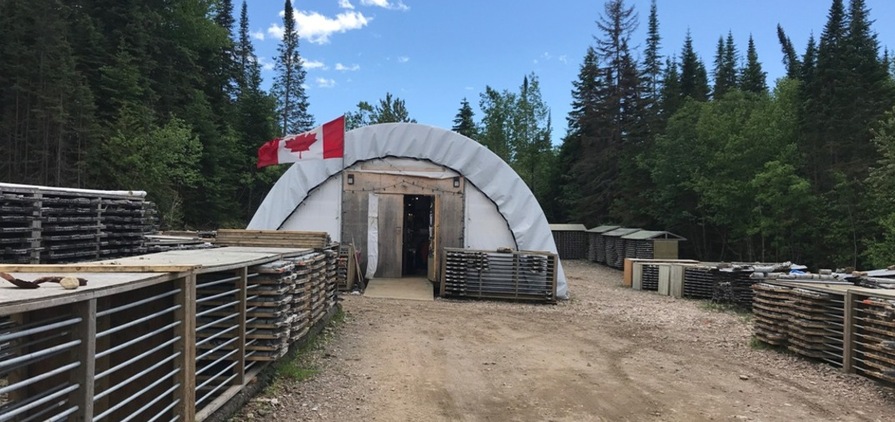 Red Pine's Wawa project in Ontario, Canada. Credit: Red Pine Exploration