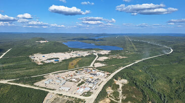 The Rose lithium-tantalum project in Quebec, Canada