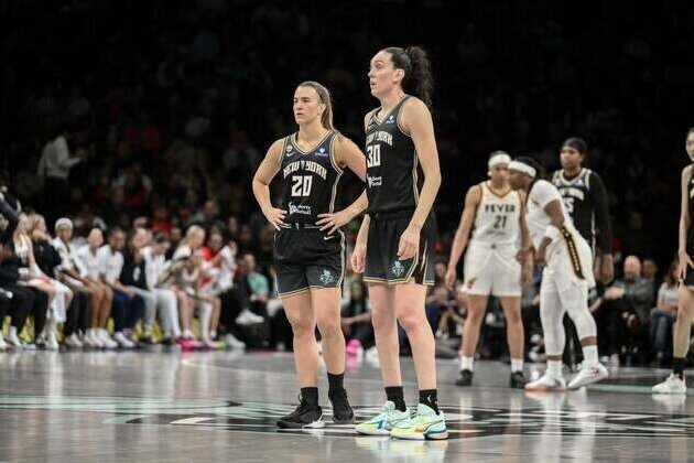 Sabrina Ionescu sidelined as Liberty travel to expansion Fire
