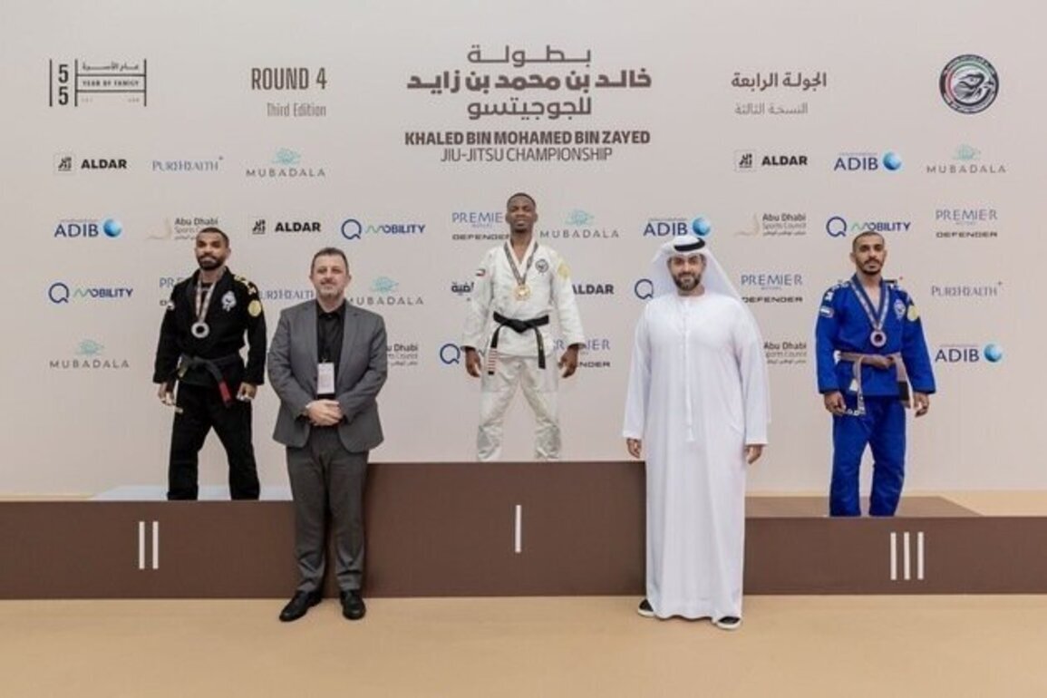 Strong performances on opening day of Khaled bin Mohamed bin Zayed Jiu-Jitsu Championship Round 4 in Abu Dhabi