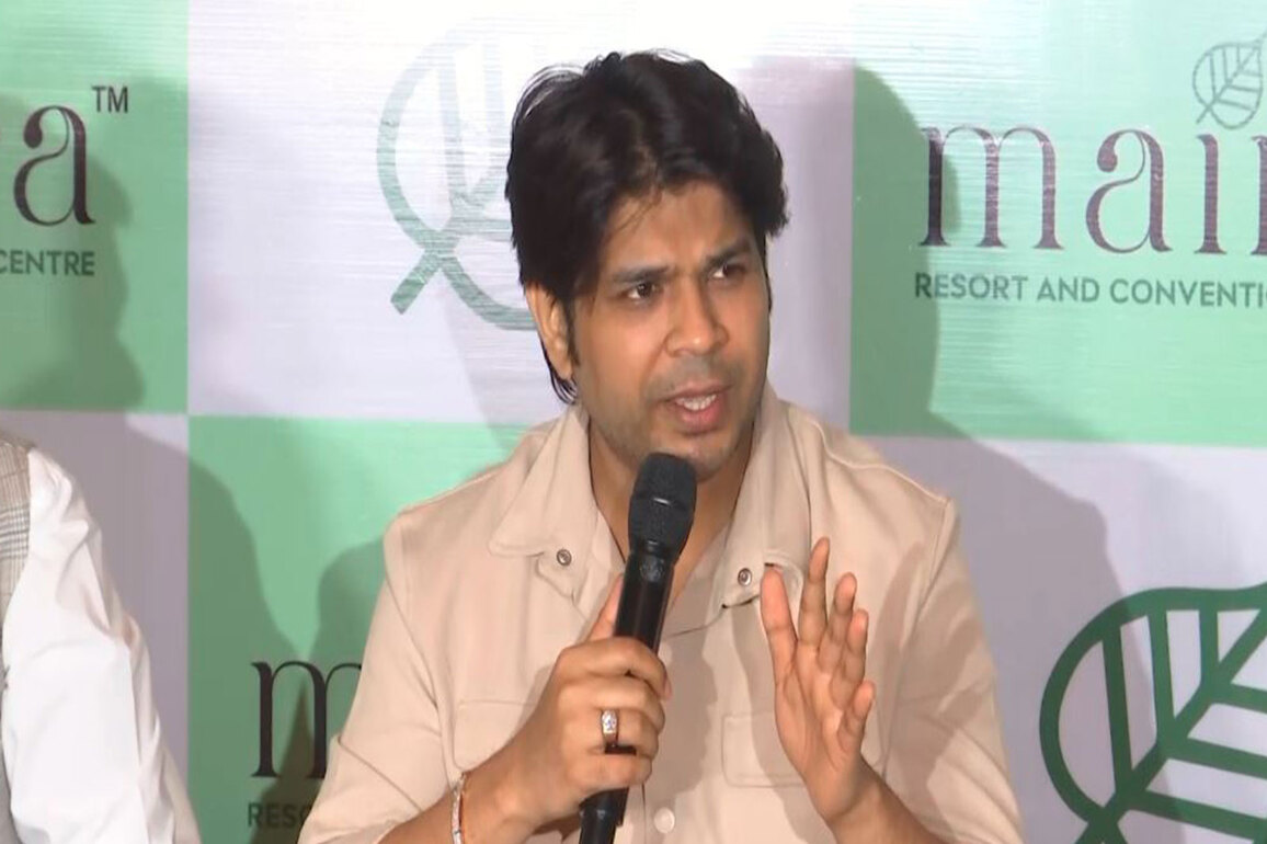 "Music was always a part of my life": Ankit Tiwari shares musical journey at Rajyotsav event in Raipur