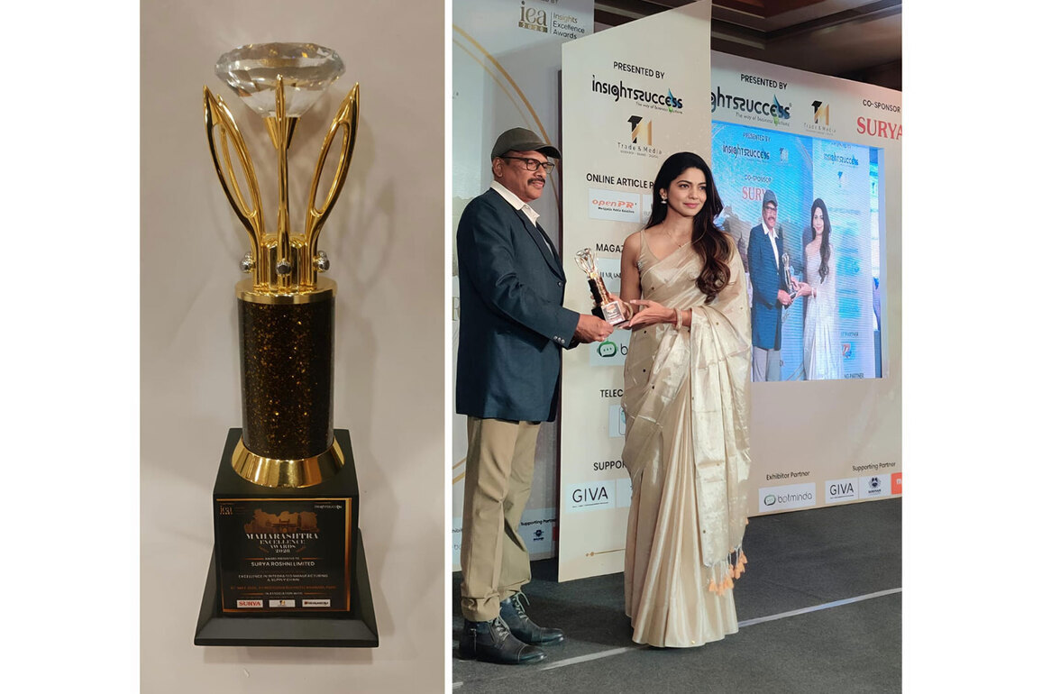 Surya Roshni Honored for Excellence in Integrated Manufacturing and Supply Chain at Maharashtra Excellence Awards 2026