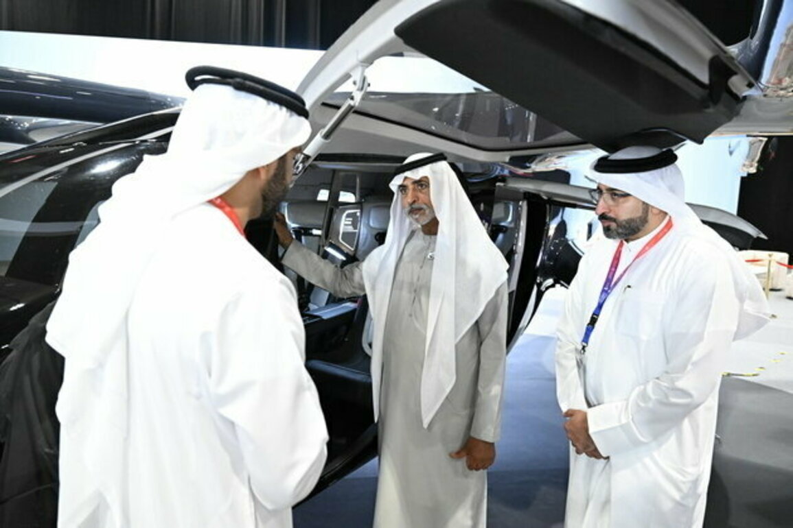 Nahyan bin Mubarak continues his visits to 'Make it in the Emirates 2025'