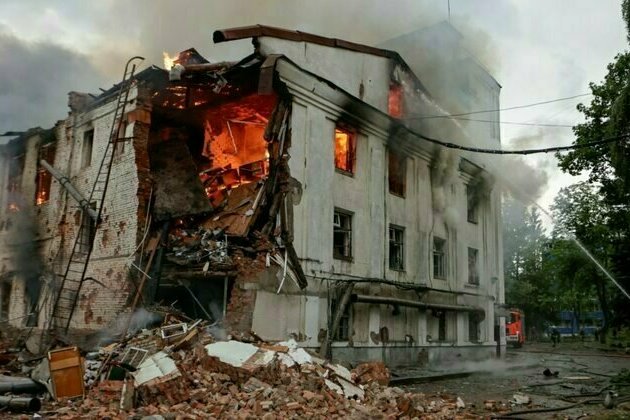 Russian Drone Strikes Hit Kharkiv, Killing 2