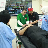 Pilot opening of 'Jaheziya' Simulation Centre at Sheikh Mohammed bin Zayed Field Hospital in Syria