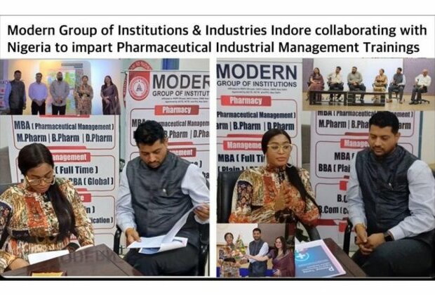 Modern Group of Institutions Collaborates with Nigeria for Training  Development in "Pharmaceutical Industrial Management"