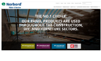 Norbord's new website – for a whole world of panels