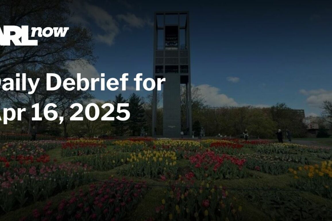 ARLnow Daily Debrief for Apr 16, 2025