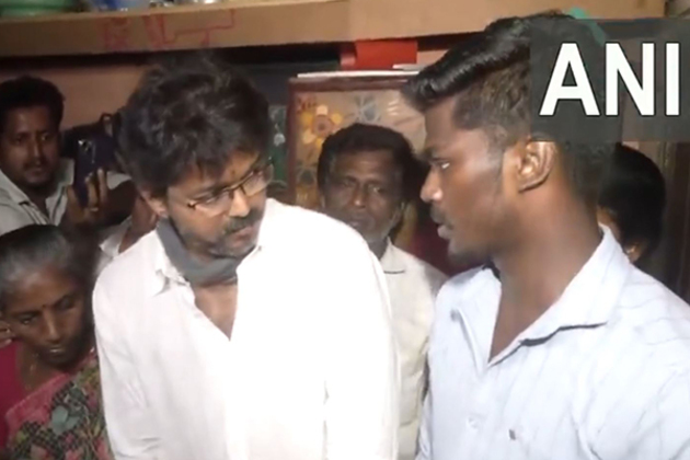 Tamil Nadu: TVK chief Vijay meets Sivaganga custodial death case victim's kin