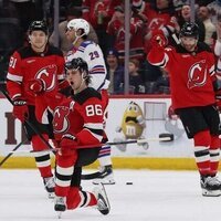 Jack Hughes, Devils bid to sweep season series from Rangers