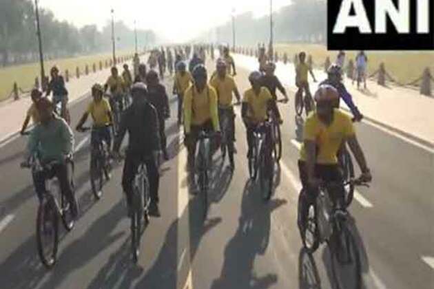 Delhi organises Pink Cyclothon dedicated to International Women's Day