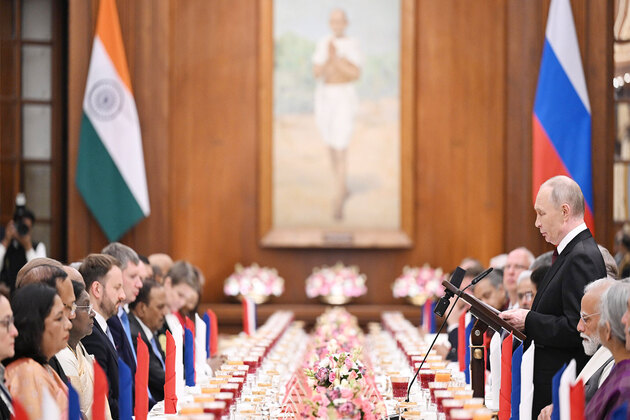 From Dal Tadka, Jhol Momo to Laccha Paratha: Indian savoury delights at grand Rashtrapati Bhavan banquet for Putin