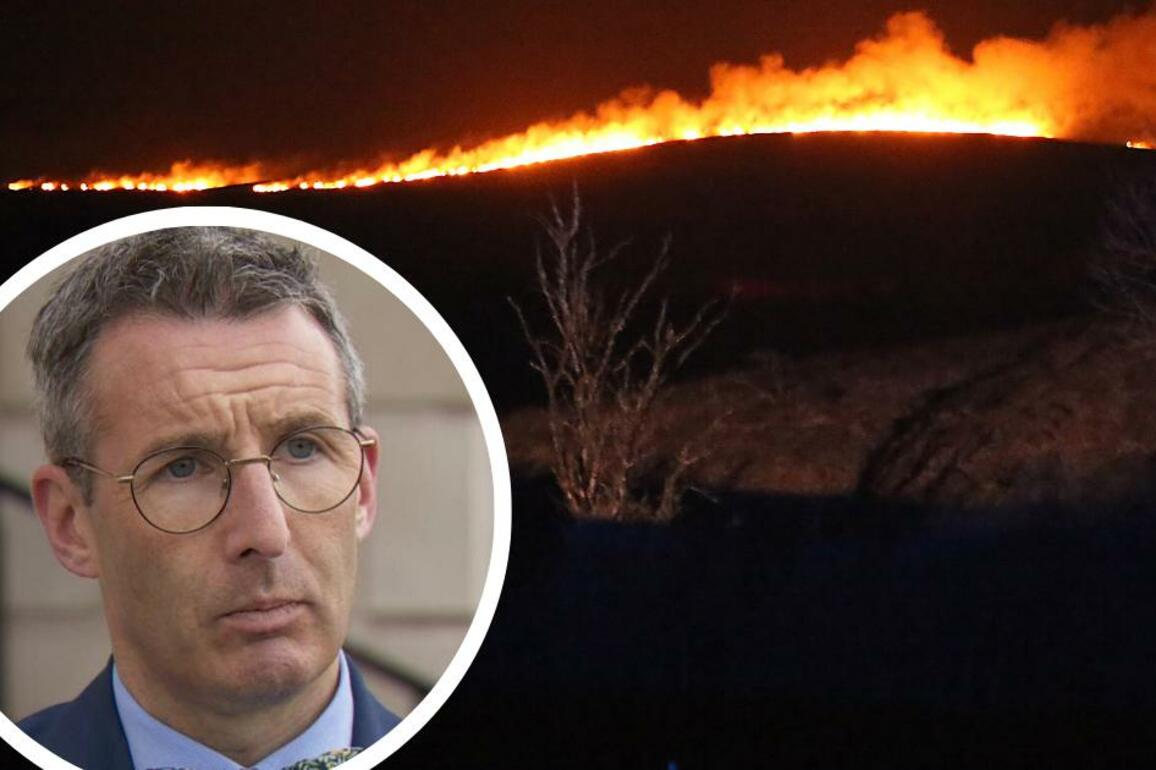 Northern Ireland- DAERA Minister on wildfires across the country