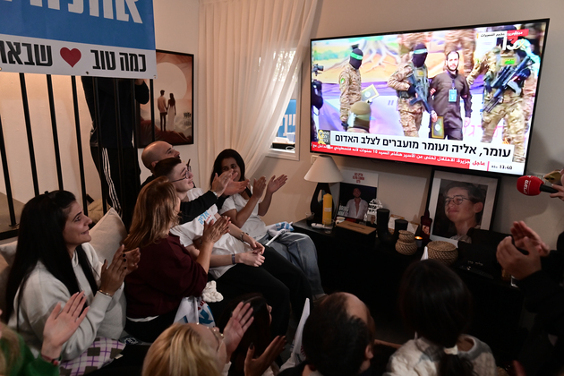 ISRAEL-TEL AVIV-HAMAS-HOSTAGE RELEASE