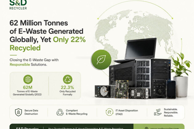 62 Million Tonnes of E-Waste Generated Globally, Yet Only 22% Recycled: How SND Recycler Is Helping Close India's Growing E-Waste Gap