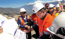 Barrick CEO Mark Bristow on tour at Lagunas Norte in Peru