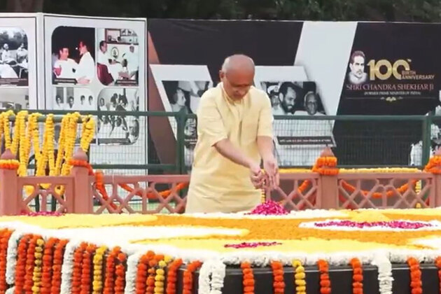 Vice President CP Radhakrishnan pays tribute to former PM Chandra Shekhar on his birth anniversary