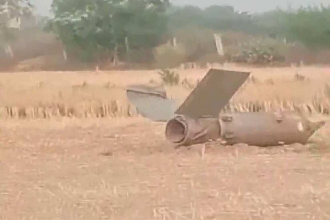 Projectile parts found in Sirsa, Haryana