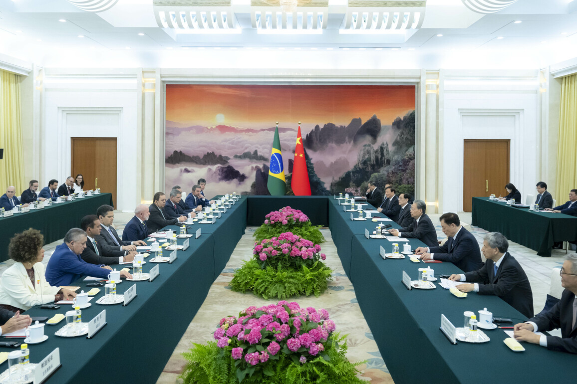 CHINA-BEIJING-ZHAO LEJI-BRAZILIAN PRESIDENT-MEETING (CN)
