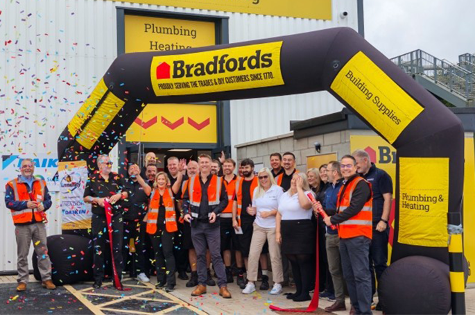 Bradfords opens dedicated plumbing and heating branch in Barnstaple