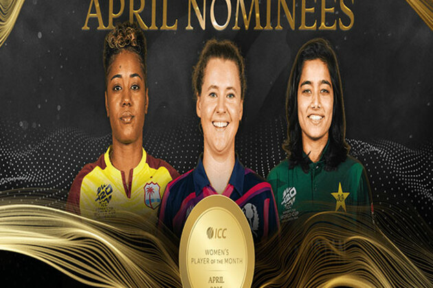 ICC unveils nominees for April's Women's Player of the Month