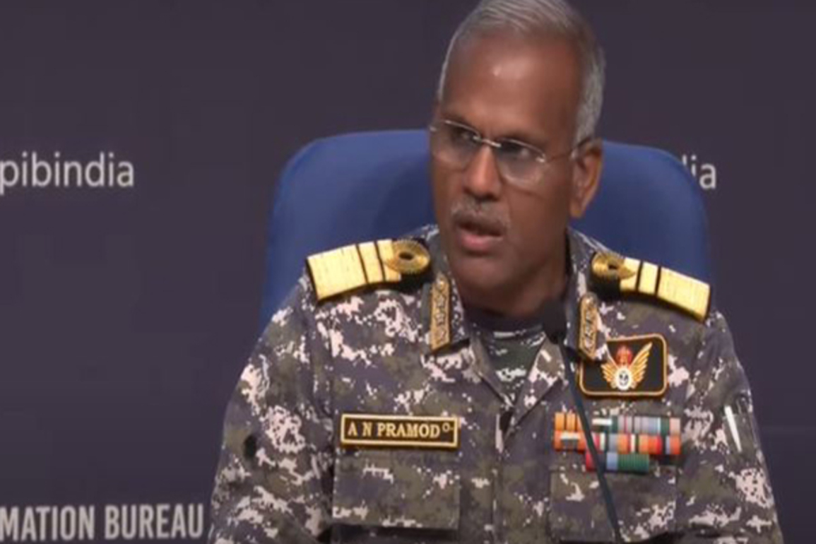 We are maintaining continuous surveillance to degrade, neutralise any threats: Vice Admiral AN Pramod
