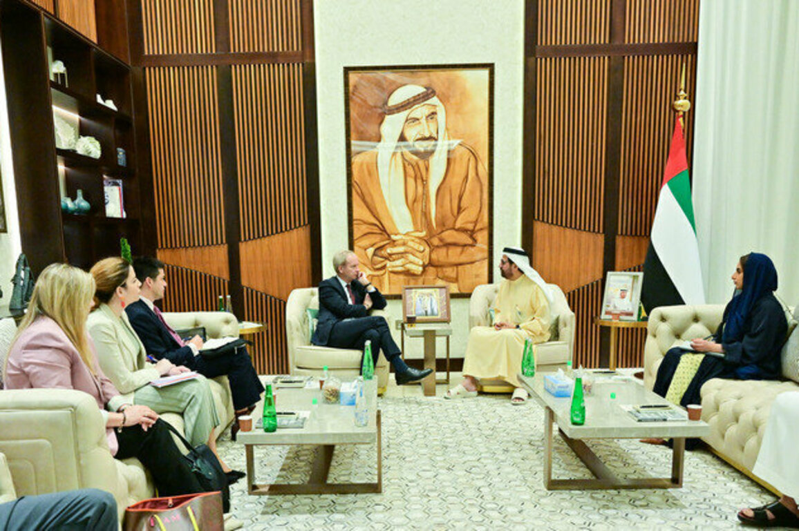 Ali Al Nuaimi receives Deputy Secretary-General of European External Action Service