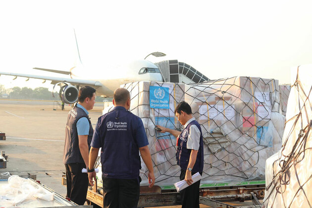 WHO ups aid supply in quake-hit Myanmar