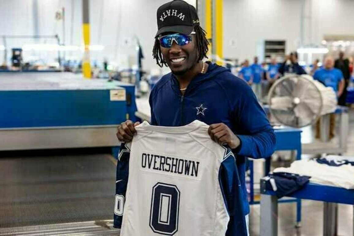 Overshown hace historia al ser el primer Cowboy en usar el nmero 0