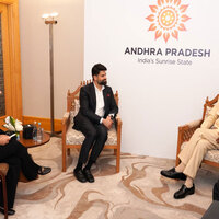 Andhra Pradesh CM visits Dubai, welcomes Rs 100 crore investment for library in Amaravati