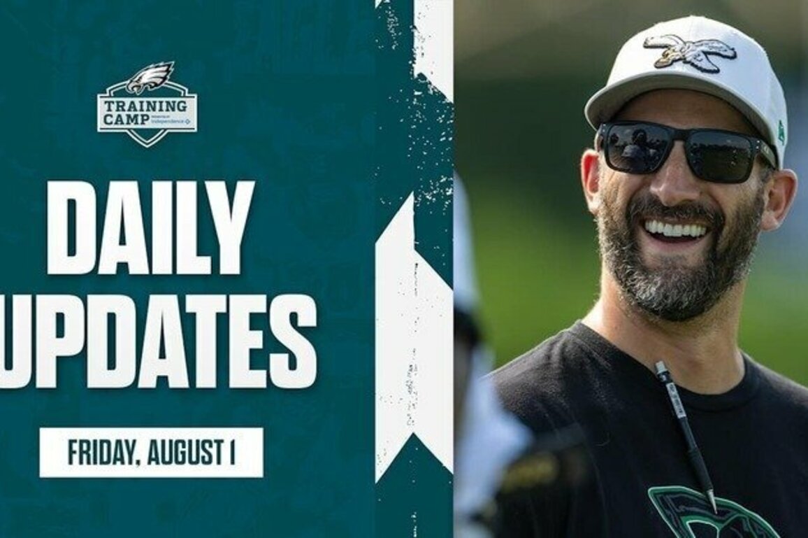 Eagles Training Camp Updates: What's on the schedule for Friday