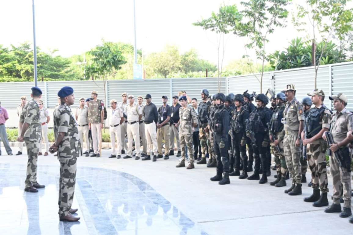 CISF conducts Joint Counter Terrorist Mock Exercise at Delhi Airport