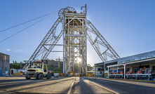 The winder over the X41 shaft at Mount Isa copper.