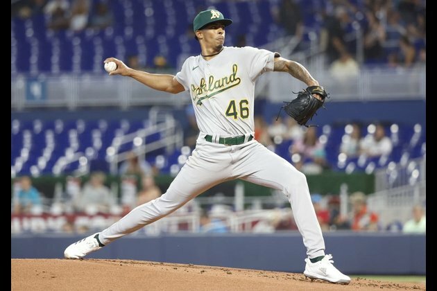 At Milwaukee, A's look for third straight victory